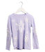 A Purple Long Sleeve Tops from Crewcuts in size 4T for girl. (Front View)