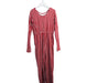 A Red Long Sleeve Jumpsuits from Hanna Andersson in size 10Y for girl. (Back View)