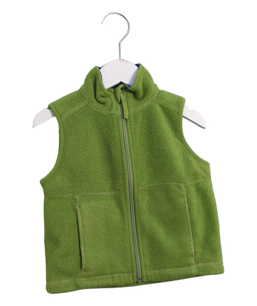 A Green Outerwear Vests from L.L.Bean in size 4T for neutral. (Front View)