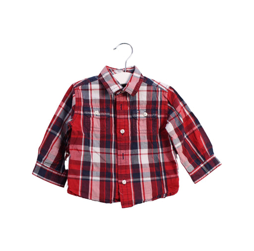 A Red Shirts from Tommy Hilfiger in size 6-12M for boy. (Front View)