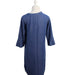 A Blue Long Sleeve Dresses from Seraphine in size XS for maternity. (Back View)