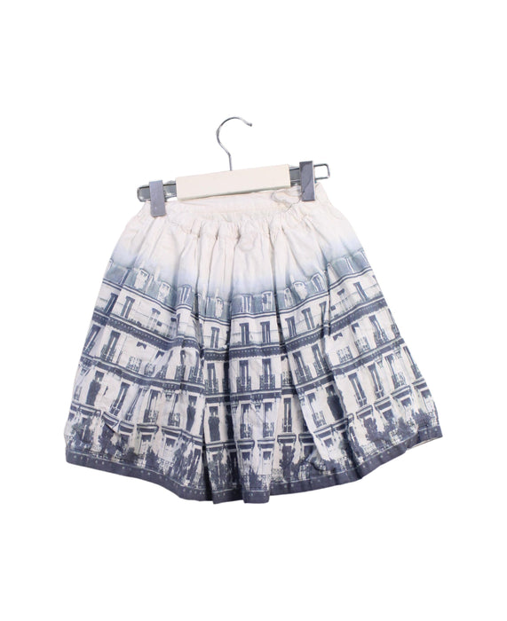 A White Short Skirts from Noa Noa Miniature in size 6T for girl. (Back View)