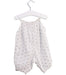A White Sleeveless Rompers from Bonpoint in size 0-3M for girl. (Back View)