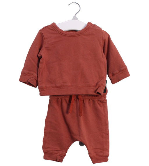 A Red Pants Sets from Nordstrom in size 0-3M for girl. (Front View)