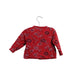 A Red Lightweight Jackets from Petit Bateau in size 6-12M for girl. (Back View)