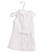A White Sleeveless Dresses from Jacadi in size 3-6M for girl. (Front View)