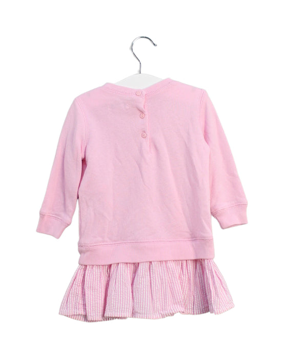A Pink Sweater Dresses from Ralph Lauren in size 6-12M for girl. (Back View)