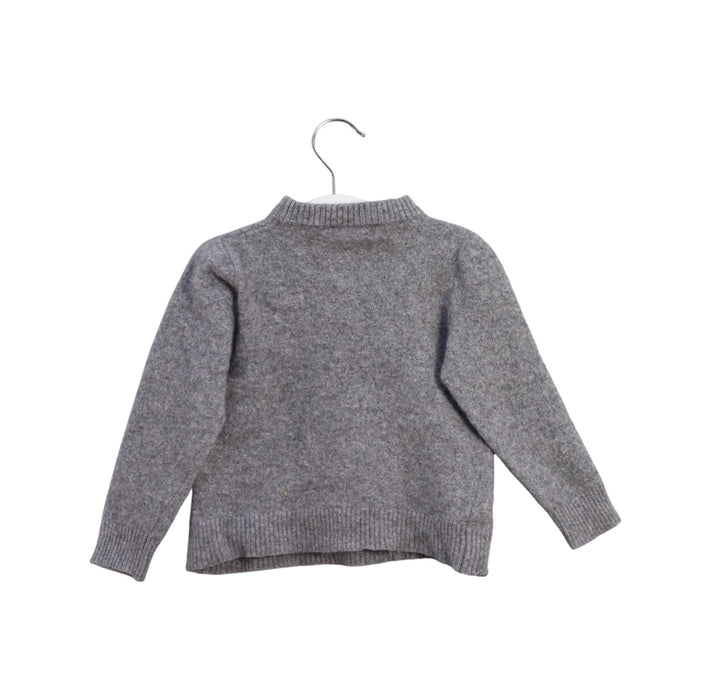 A Grey Knit Sweaters from Fendi in size 4T for boy. (Back View)