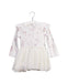 A White Long Sleeve Dresses from Aster & Oak in size 12-18M for girl. (Front View)