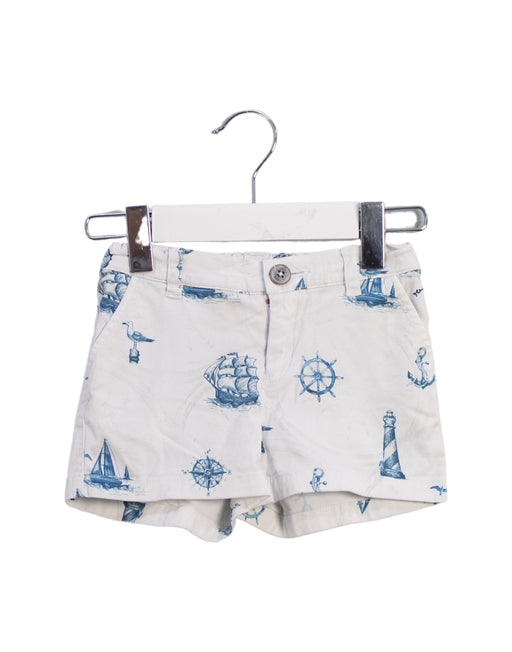 A White Shorts from Nanos in size 3T for girl. (Front View)