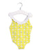 A Yellow Swimsuits from Jacadi in size 3T for girl. (Front View)