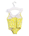 A Yellow Swimsuits from Jacadi in size 3T for girl. (Back View)