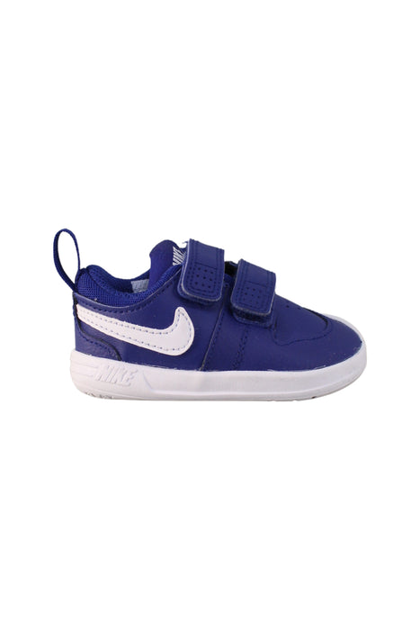 A Blue Sneakers from Nike in size 6-12M for neutral. (Back View)
