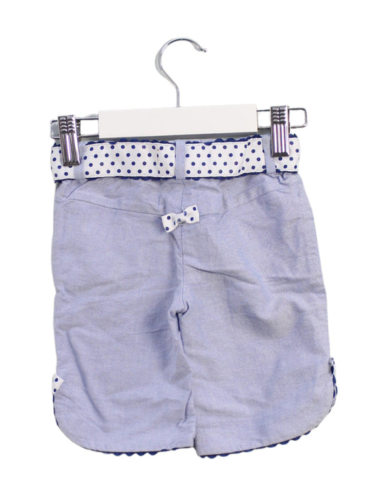 A Blue Shorts from Nicholas & Bears in size 6-12M for girl. (Back View)