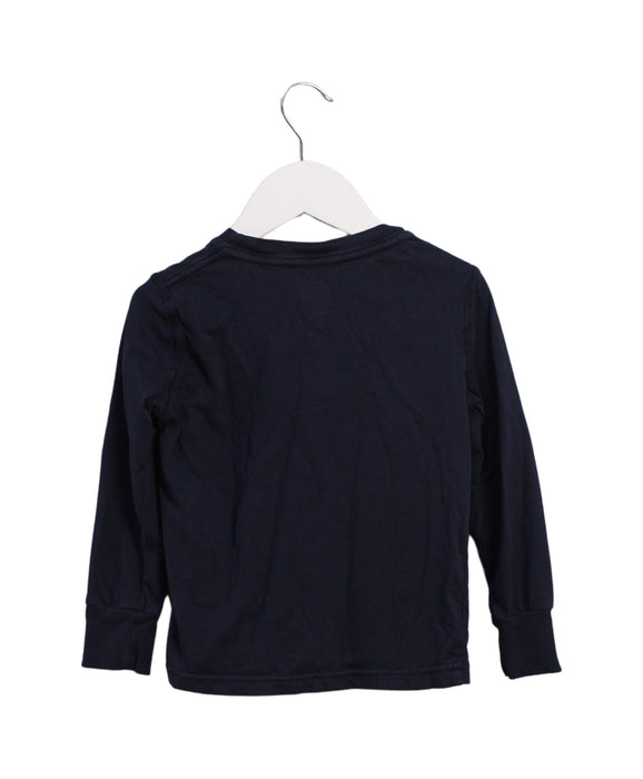 A Navy Long Sleeve Tops from DSquared2 in size 4T for boy. (Back View)