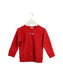 A Red Crewneck Sweatshirts from Miki House in size 2T for boy. (Front View)