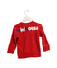 A Red Crewneck Sweatshirts from Miki House in size 2T for boy. (Back View)