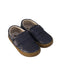 A Navy Sneakers from Old Soles in size 3T for boy. (Front View)