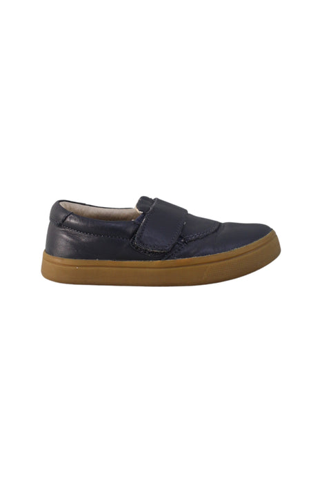 A Navy Sneakers from Old Soles in size 3T for boy. (Back View)