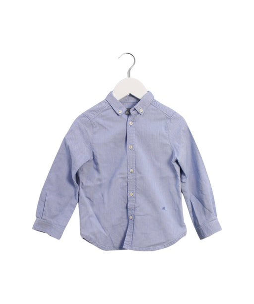 A Blue Shirts from Bonpoint in size 3T for boy. (Front View)