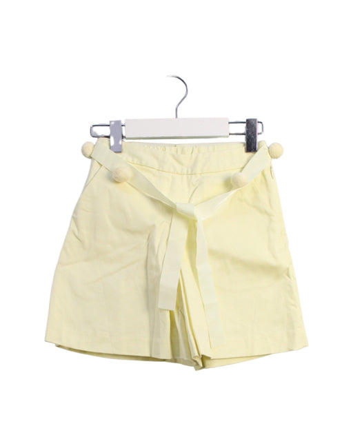 A Yellow Shorts from Nicholas & Bears in size 4T for girl. (Front View)