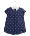 A Blue Short Sleeve Dresses from Tucker & Tate in size 6-12M for girl. (Front View)