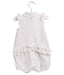 A White Sleeveless Rompers from Ralph Lauren in size 3-6M for girl. (Back View)