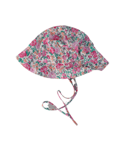 A Pink Sun Hats from Jacadi in size O/S for girl. (Front View)