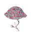 A Pink Sun Hats from Jacadi in size O/S for girl. (Front View)