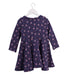 A Purple Long Sleeve Dresses from DPAM in size 3T for girl. (Back View)