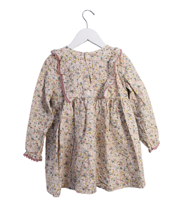 A Multicolour Long Sleeve Dresses from Mac Ilusion in size 3T for girl. (Back View)