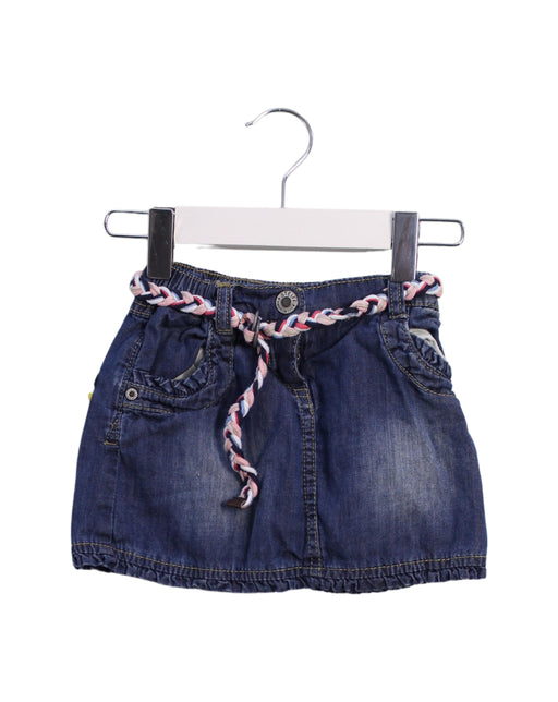 A Navy Short Skirts from Steiff in size 12-18M for girl. (Front View)