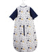 A Navy Sleepsacs from Mides in size 6-12M for neutral. (Back View)