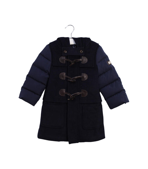 A Navy Coats from Nicholas & Bears in size 2T for neutral. (Front View)