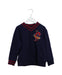 A Navy Crewneck Sweatshirts from Comme Ca Ism in size 5T for boy. (Front View)