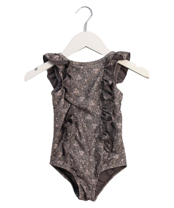 A Brown Swimsuits from Jamie Kay in size 2T for girl. (Front View)