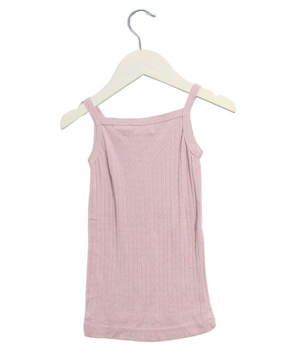 A Pink Sleeveless Tops from Jamie Kay in size 2T for girl. (Back View)