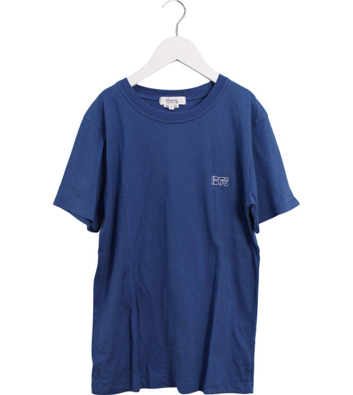 A Blue Short Sleeve T Shirts from Bonpoint in size 14Y for boy. (Front View)