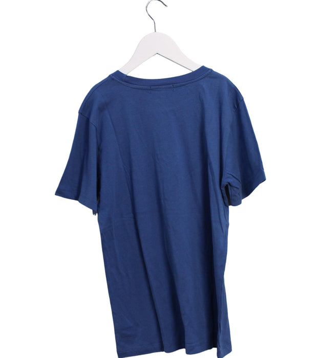 A Blue Short Sleeve T Shirts from Bonpoint in size 14Y for boy. (Back View)