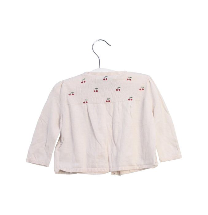 A Pink Cardigans from Bonpoint in size 6-12M for girl. (Back View)