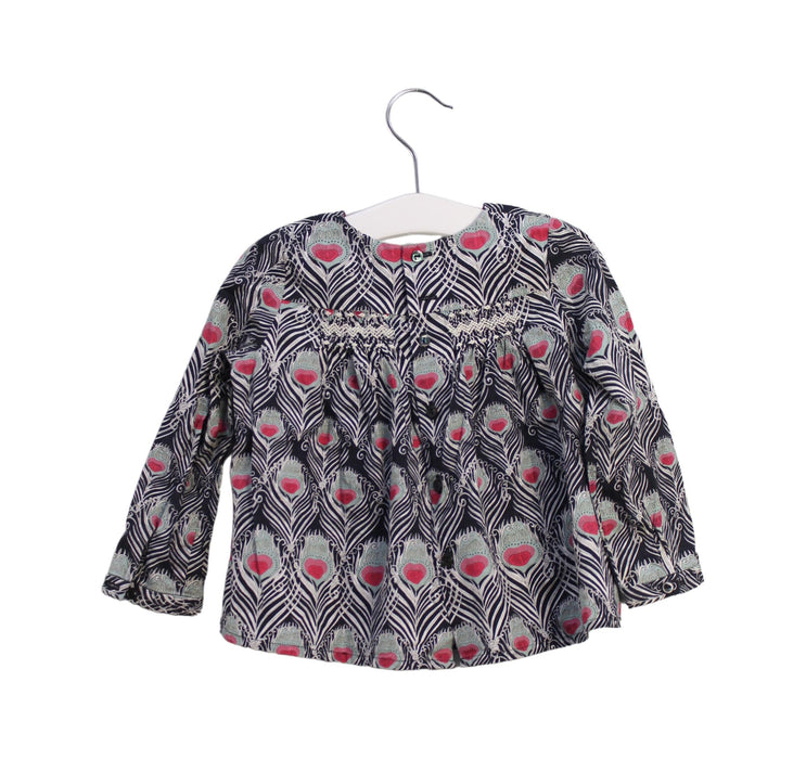 A Multicolour Long Sleeve Tops from Bonpoint in size 12-18M for girl. (Back View)