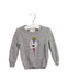 A Grey Knit Sweaters from Crewcuts in size 2T for girl. (Front View)