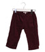 A Burgundy Casual Pants from Bonpoint in size 12-18M for neutral. (Front View)