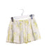 A Yellow Short Skirts from Bonton in size 4T for girl. (Front View)