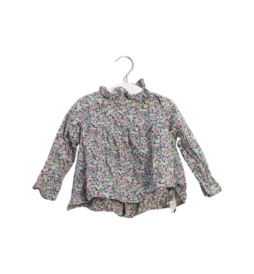 A Multicolour Long Sleeve Tops from Bonton in size 12-18M for girl. (Front View)
