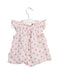 A Pink Short Sleeve Dresses from Bonpoint in size 6-12M for girl. (Back View)