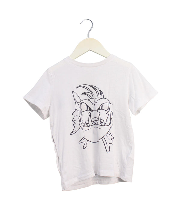 A White Short Sleeve T Shirts from Stella McCartney in size 5T for boy. (Front View)