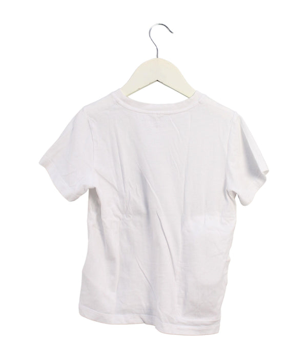 A White Short Sleeve T Shirts from Stella McCartney in size 5T for boy. (Back View)