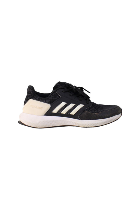 A Black Sneakers from Adidas in size 5T for neutral. (Back View)