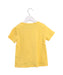 A Yellow Short Sleeve T Shirts from La Compagnie des Petits in size 5T for girl. (Back View)
